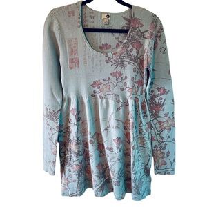 One World long sleeve sweater size Large